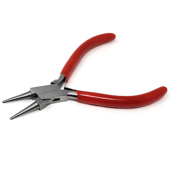A2Z Scilab Jewelry Making Pliers Round Nose Professional Repair Stainless Steel Tool with Cushion Grip A2Z-ZR943 - main